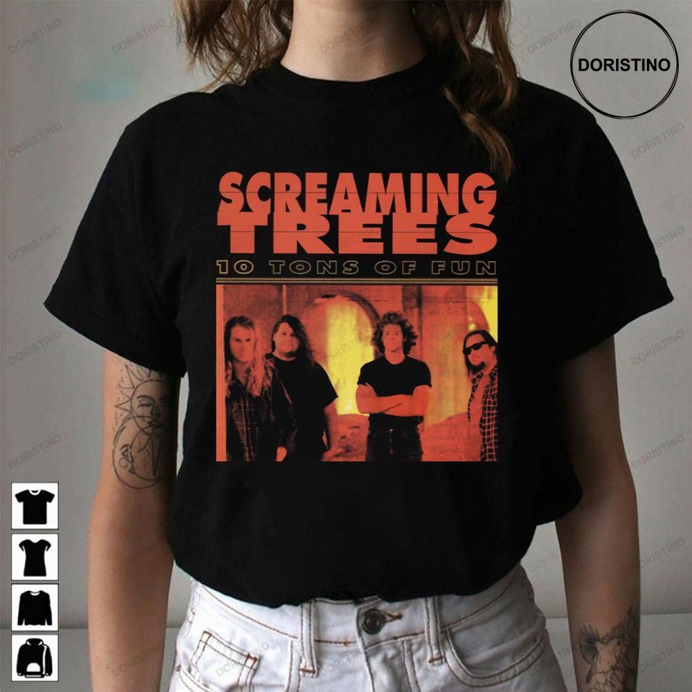 10 Tons Of Fun Screaming Trees Limited Edition T-shirts